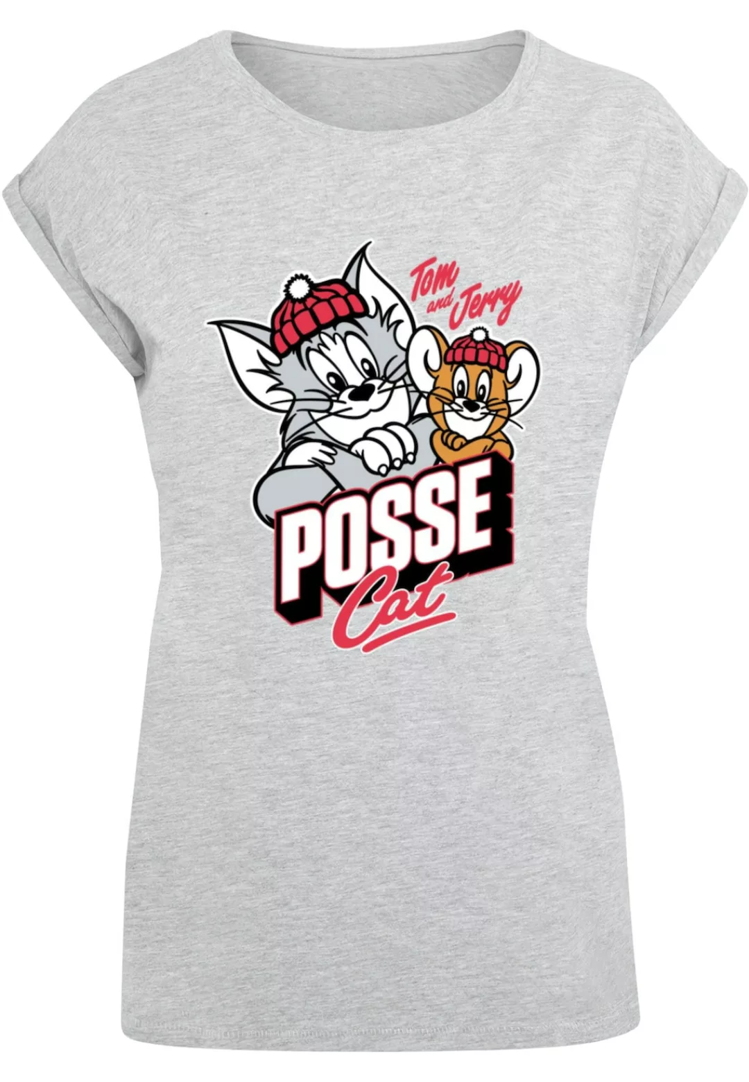 ABSOLUTE CULT T-Shirt "ABSOLUTE CULT Damen Ladies Tom and Jerry - Posse Cat günstig online kaufen