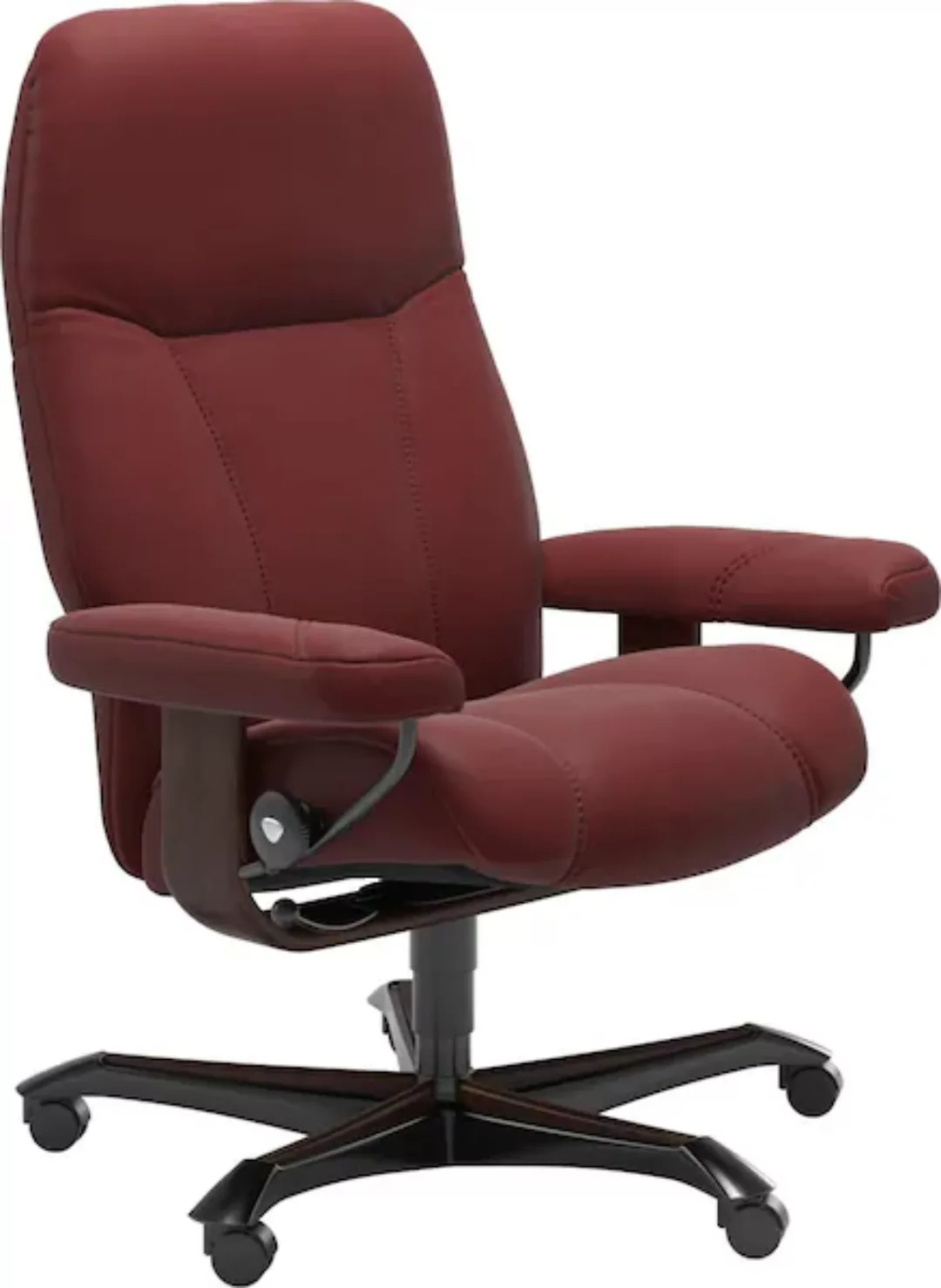 Stressless Relaxsessel "Consul", mit Home Office Base, Größe M, Gestell Bra günstig online kaufen