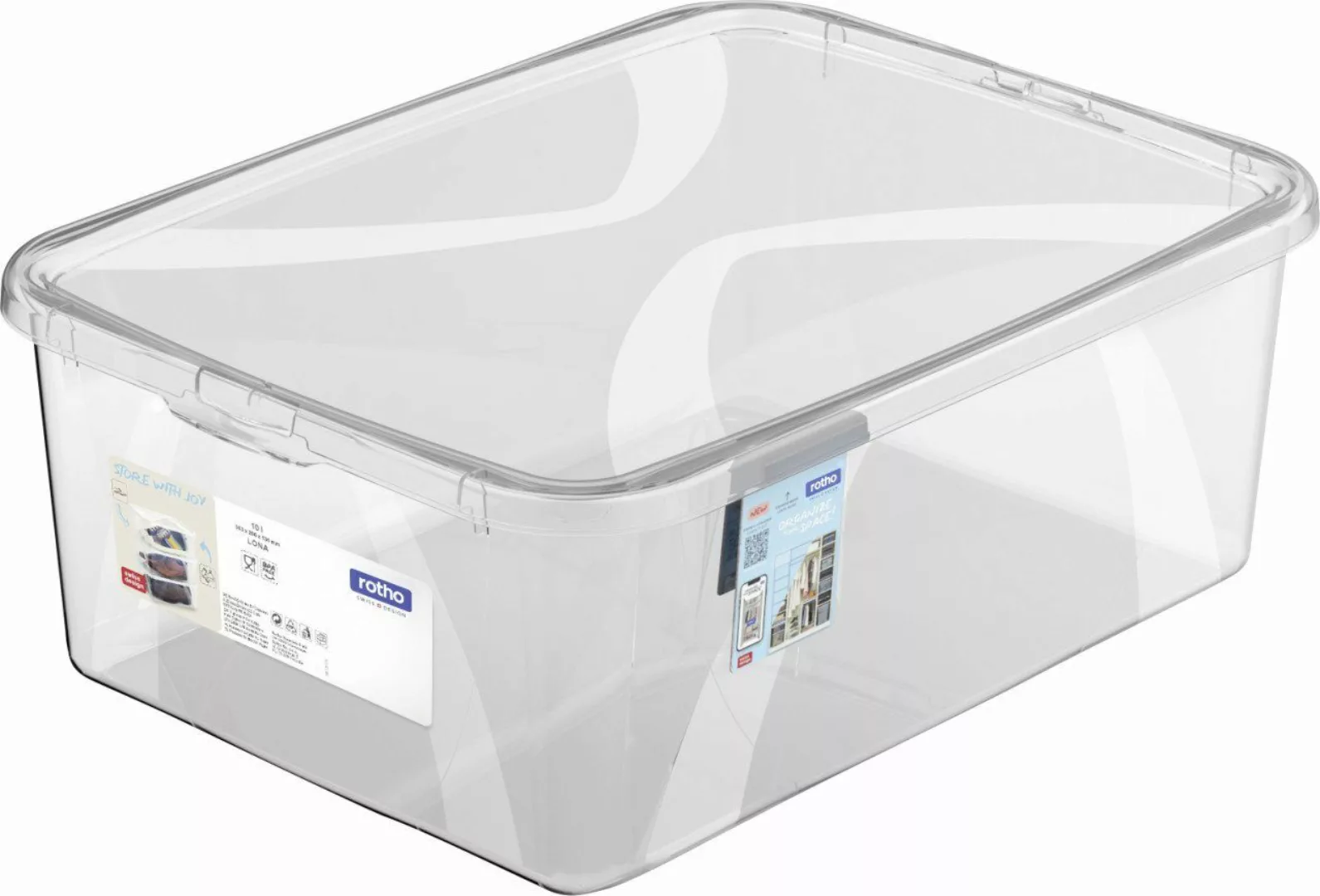 ROTHO Aufbewahrungsbox Rotho Aufbewahrungsbox Lona inkl. günstig online kaufen