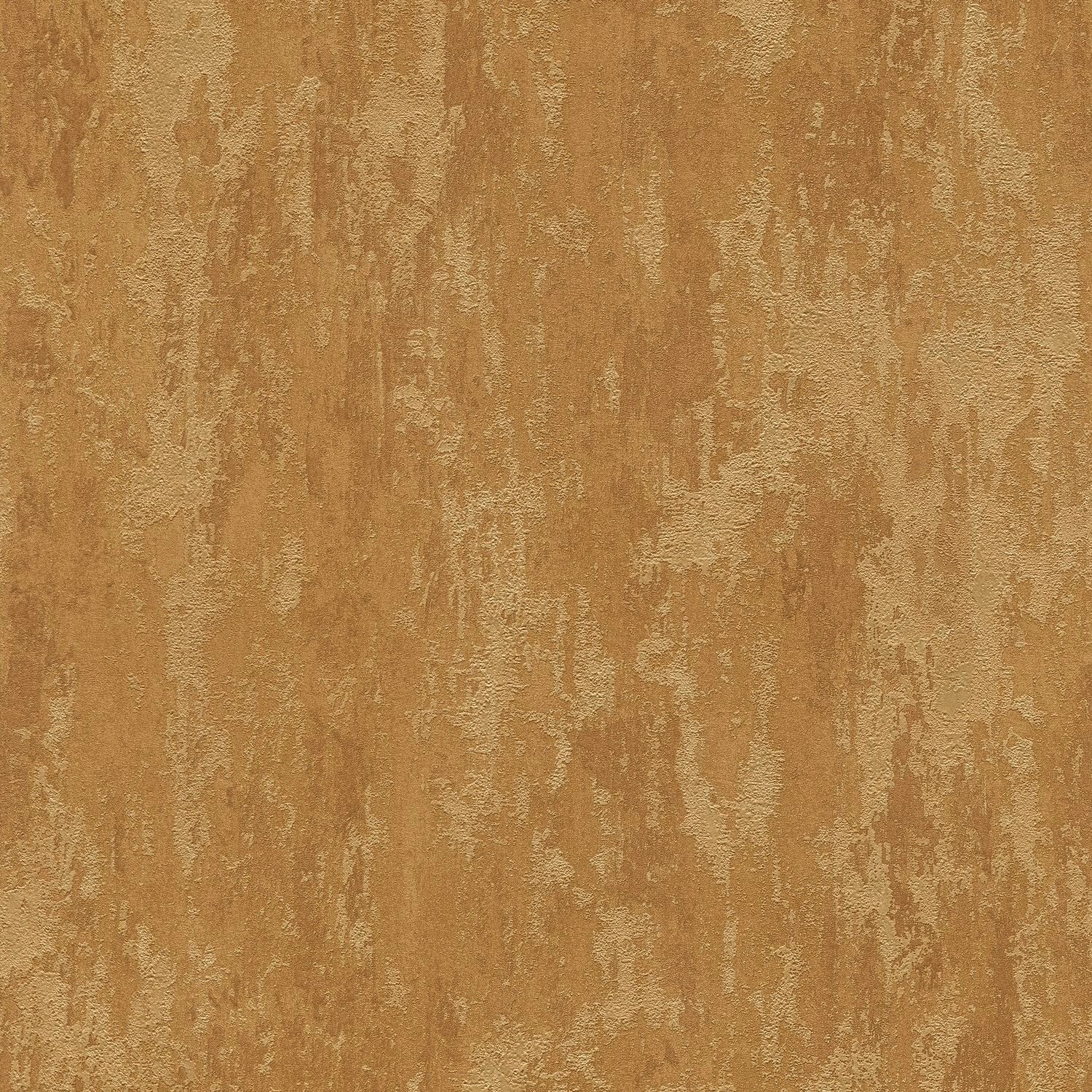PROFHOME 380443-GU Ton-in-Ton Tapete Uni Metallic Effekt Gold 0,53 m x 10,0 günstig online kaufen