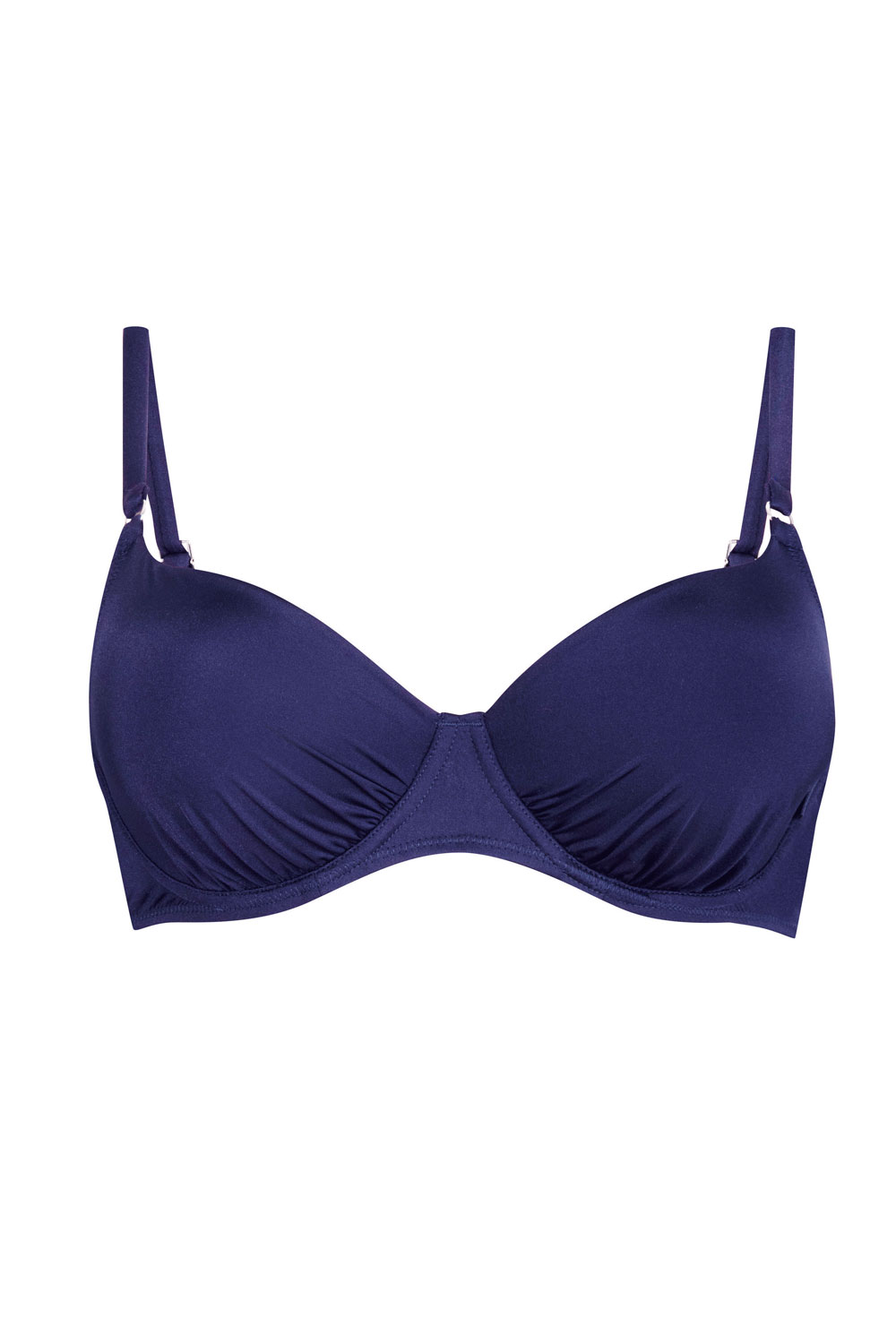 Rosa Faia Spacer-Bikini-Oberteil Sole Shiny Basics 38C blau günstig online kaufen