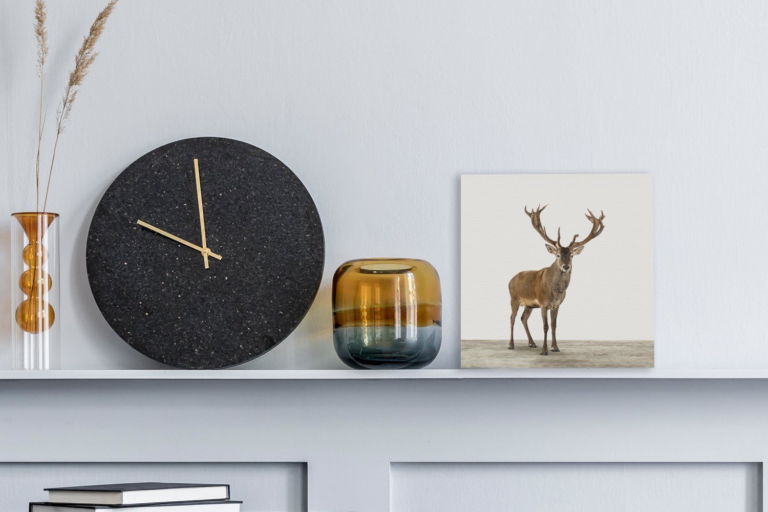 OneMillionCanvasses® Leinwandbild Hirsche - Tiere - günstig online kaufen