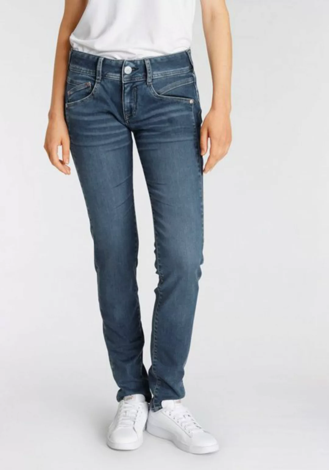 Herrlicher Slim-fit-Jeans GILA SLIM ORGANIC DENIM Nachhaltige Premium-Quali günstig online kaufen