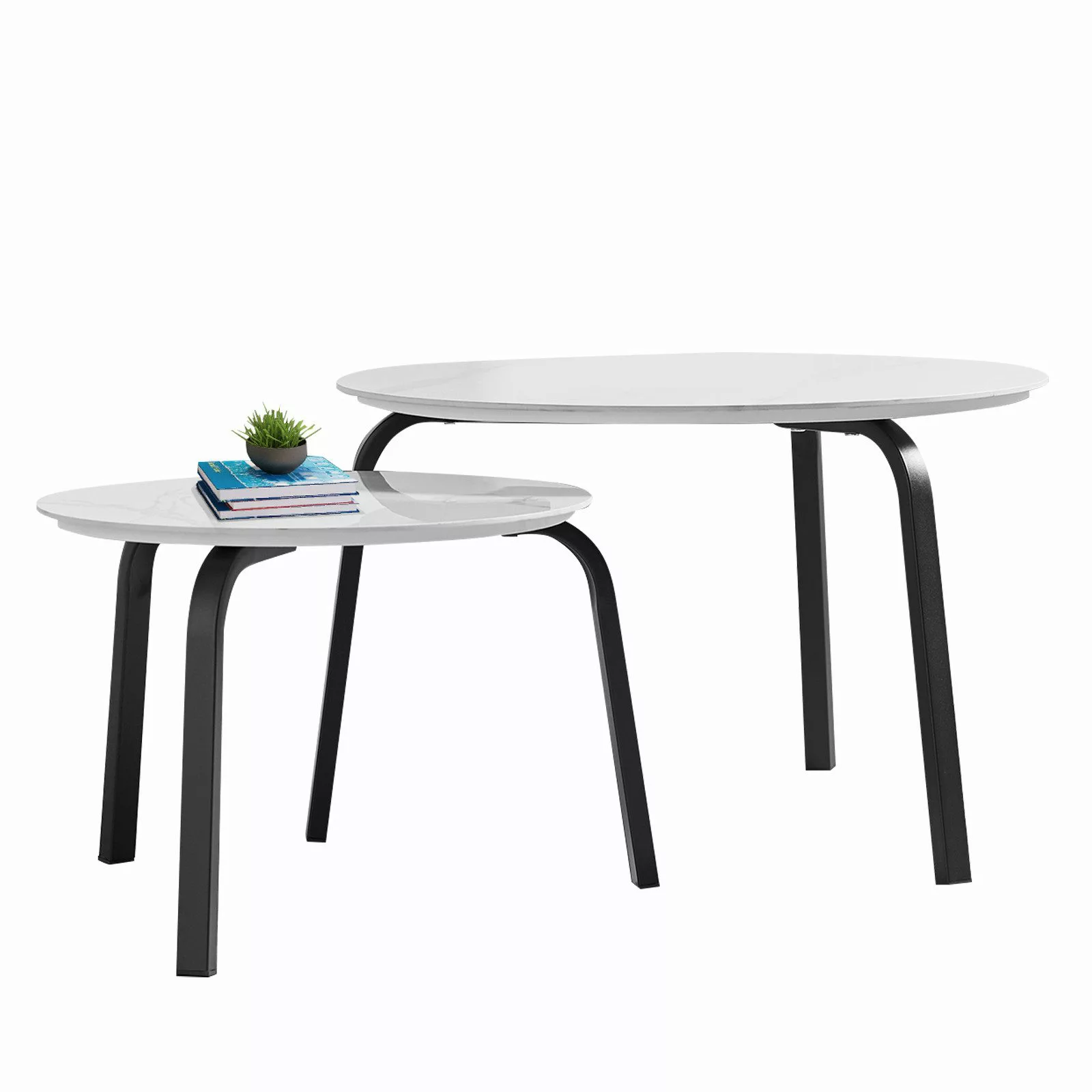 OKWISH Couchtisch 2-teiliges Couchtisch-Set (elegantem Design, günstig online kaufen