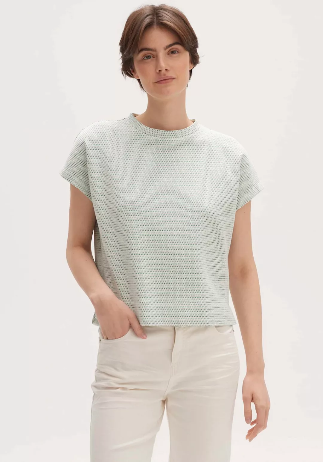OPUS Sweatshirt "Girina", in Strukturoptik günstig online kaufen