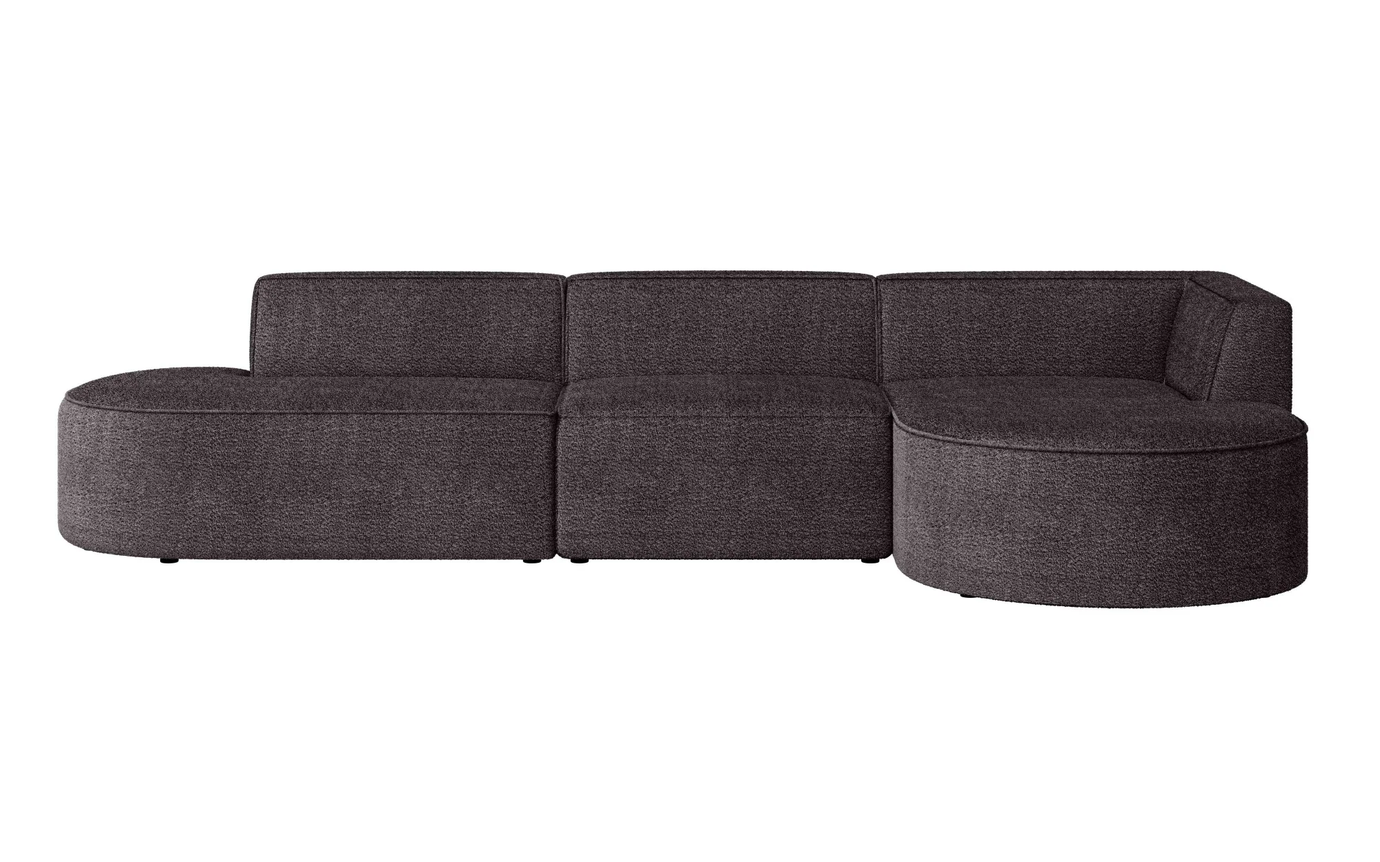 andas Ecksofa "EIVIND Designer Sofa mit Ottomane rechts/links, B/T/H: 343/1 günstig online kaufen