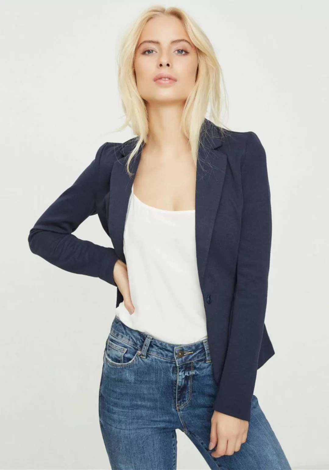 Vero Moda Jerseyblazer VMJULIANE LS BLAZER DNM EXP günstig online kaufen