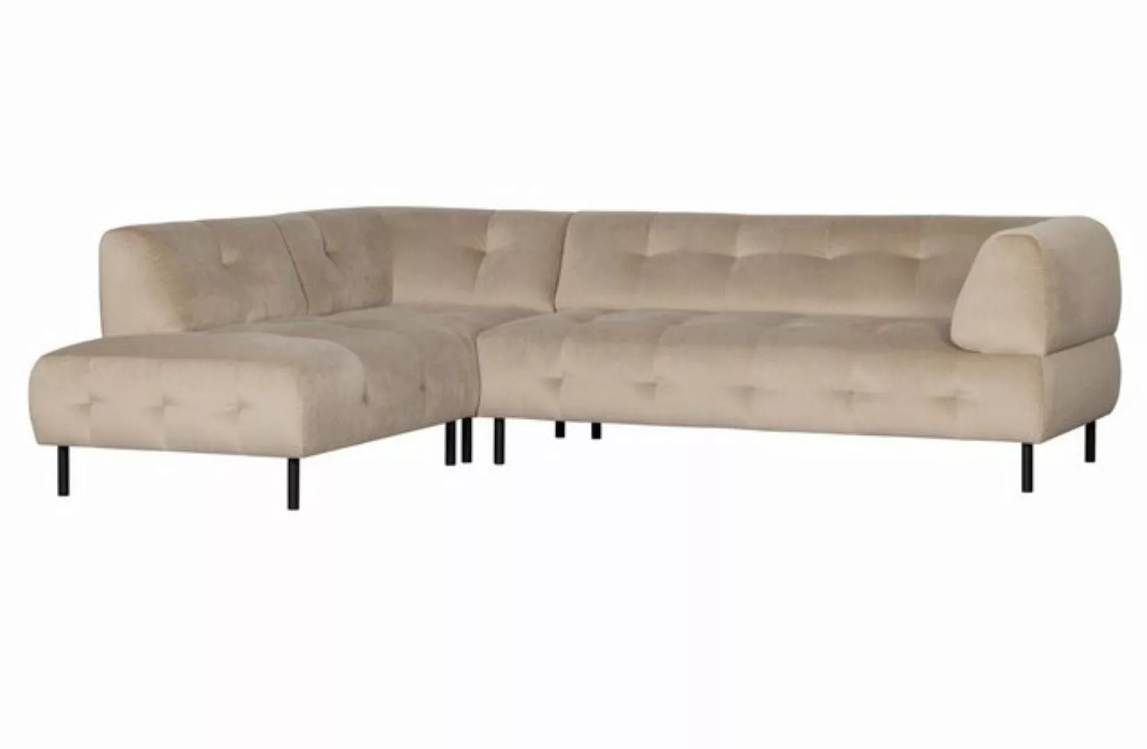 WOOOD Ecksofa Lloyd mit Samtbezug günstig online kaufen