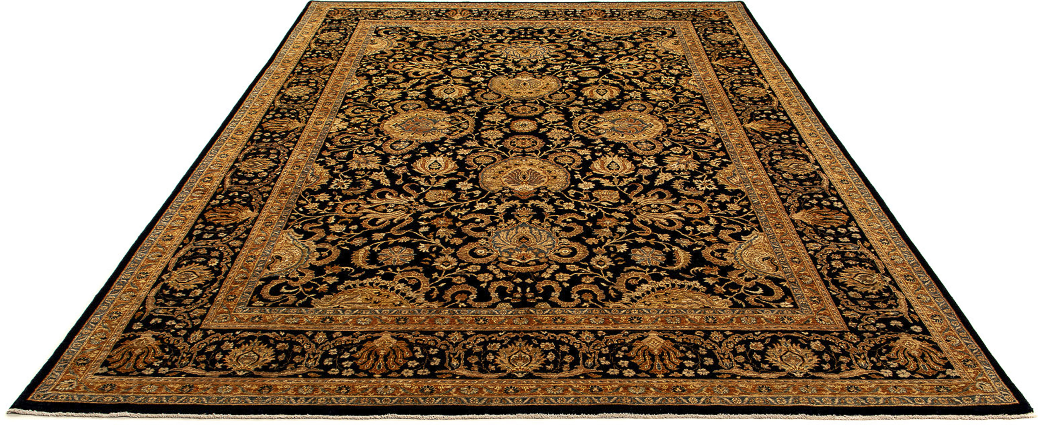 morgenland Orientteppich »Ziegler - 344 x 247 cm - gold«, rechteckig, Wohnz günstig online kaufen