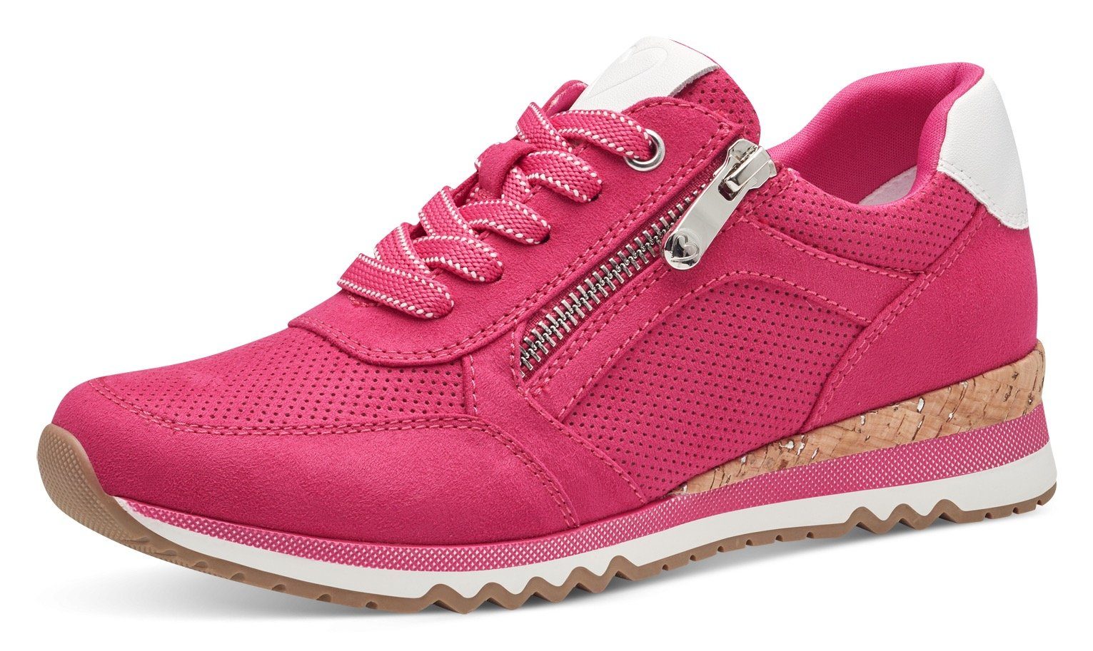 MARCO TOZZI Keilsneaker, Freizeitschuh, Halbschuh, Schnürschuh günstig online kaufen