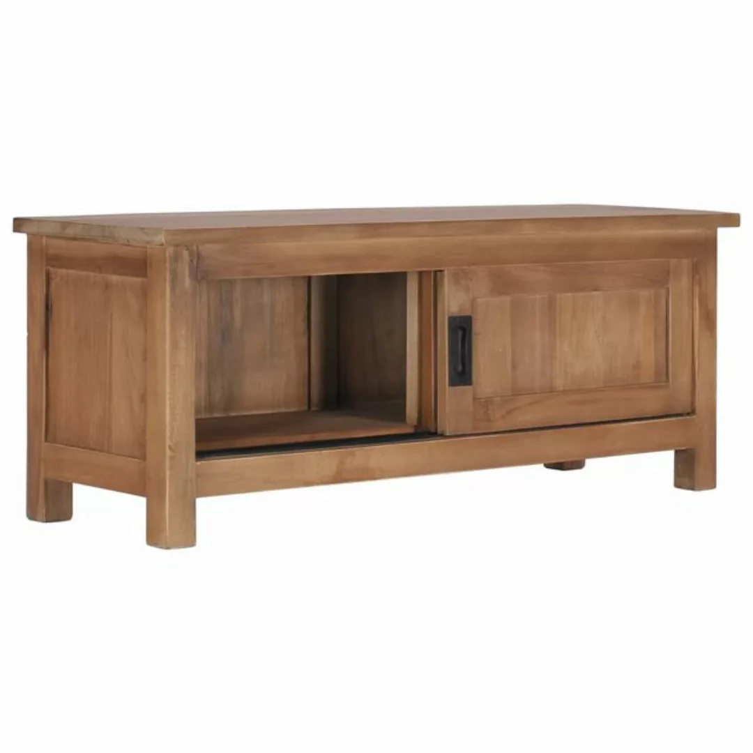 Tv-schrank 90×30×35 Cm Massivholz Teak günstig online kaufen