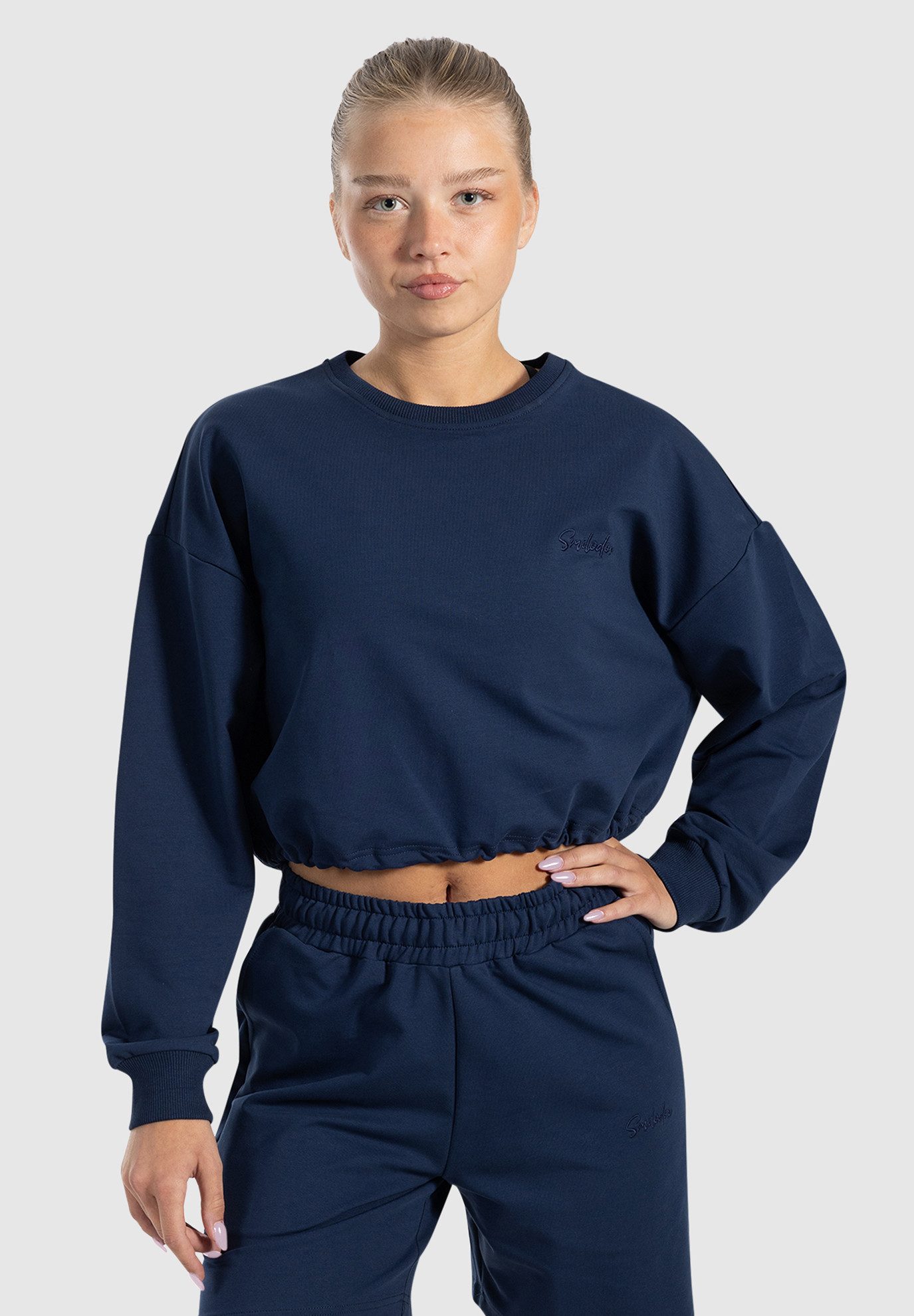 Smilodox Sweatshirt Triana, Crop Sweatshirt mit günstig online kaufen
