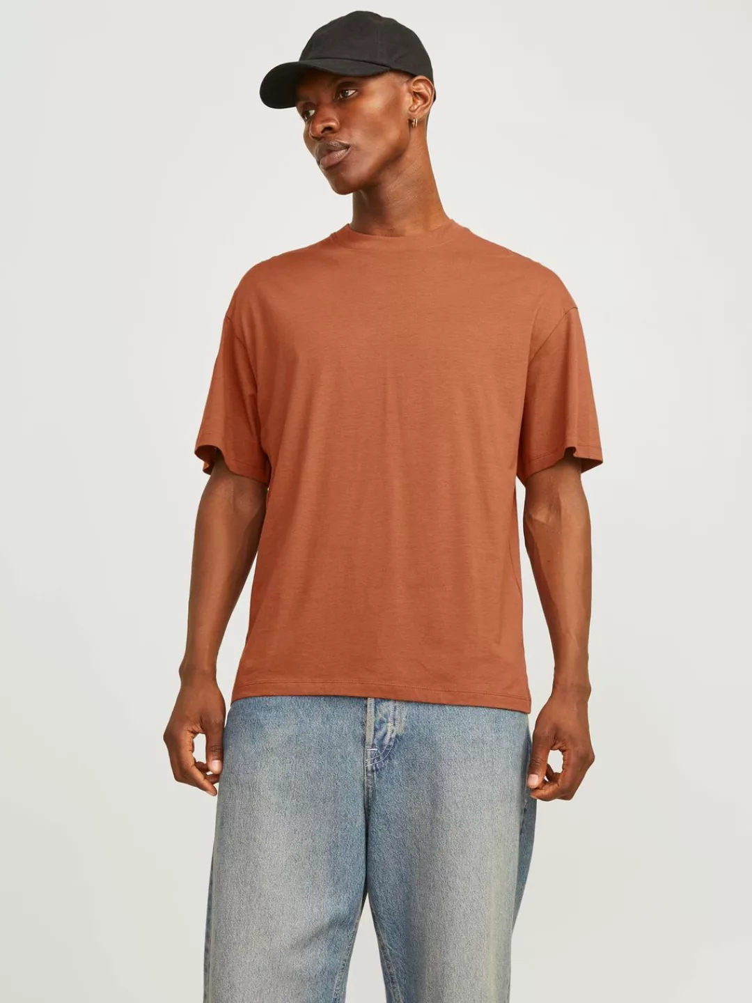 Jack & Jones Oversize-Shirt "JJEBRADLEY TEE SS O-NECK NOOS" günstig online kaufen