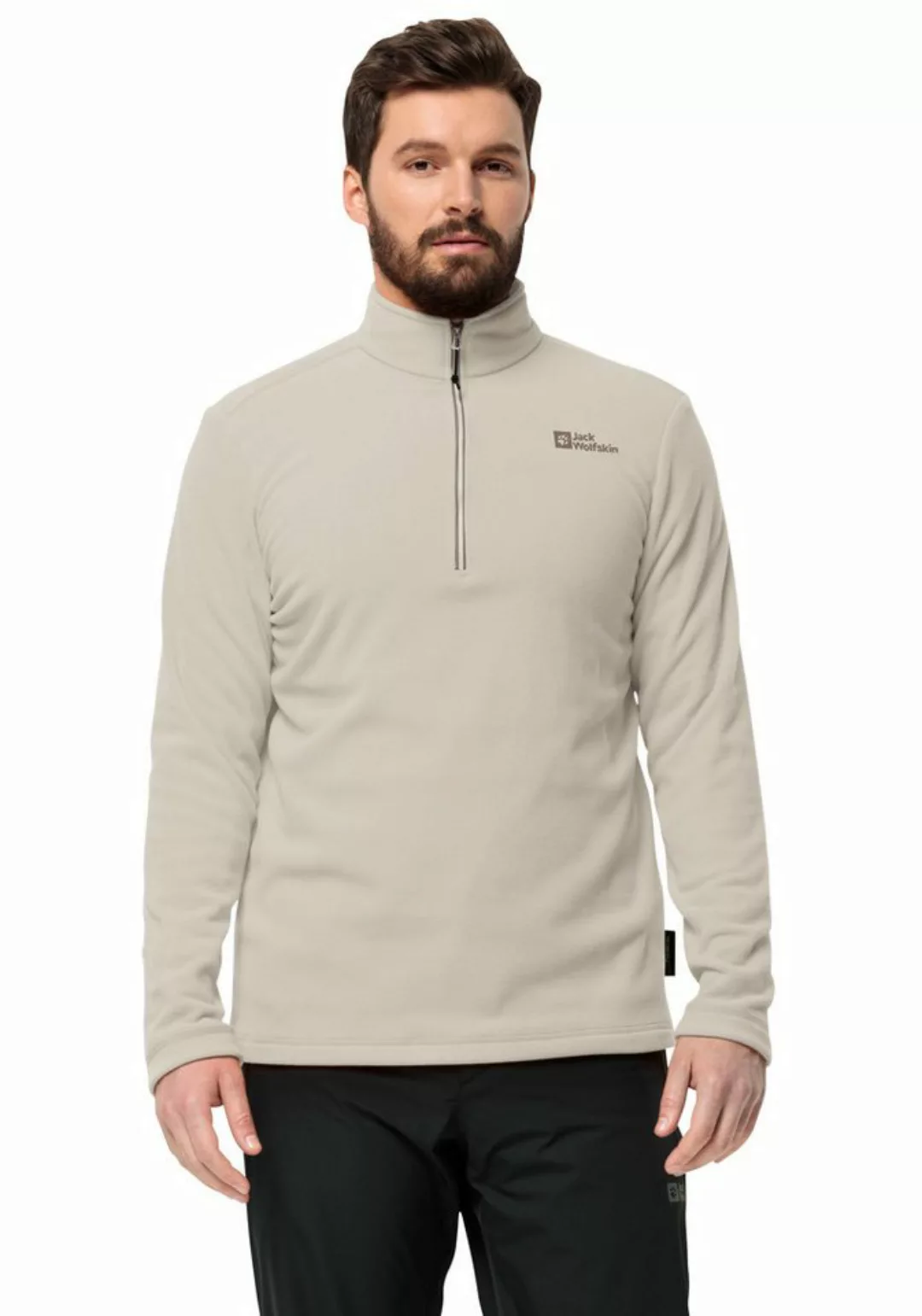 Jack Wolfskin Fleecepullover TAUNUS aus recyceltem Polyester günstig online kaufen