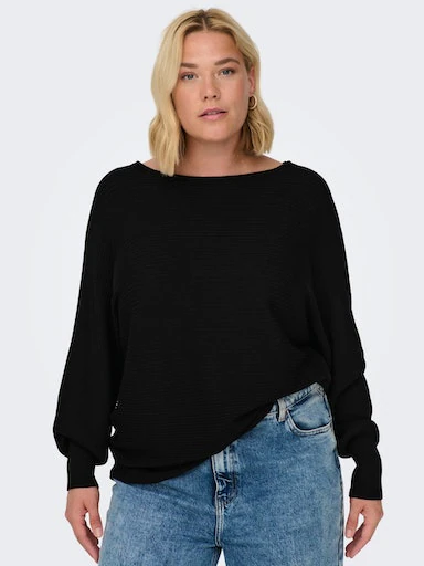 ONLY CARMAKOMA Strickpullover "CARNEW ADALINE LIFE L/S PULLOVER KNT" günstig online kaufen
