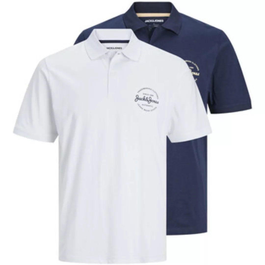 Jack & Jones  T-Shirts & Poloshirts Polo-Shirt Forest Poloshirt 2 Pack günstig online kaufen