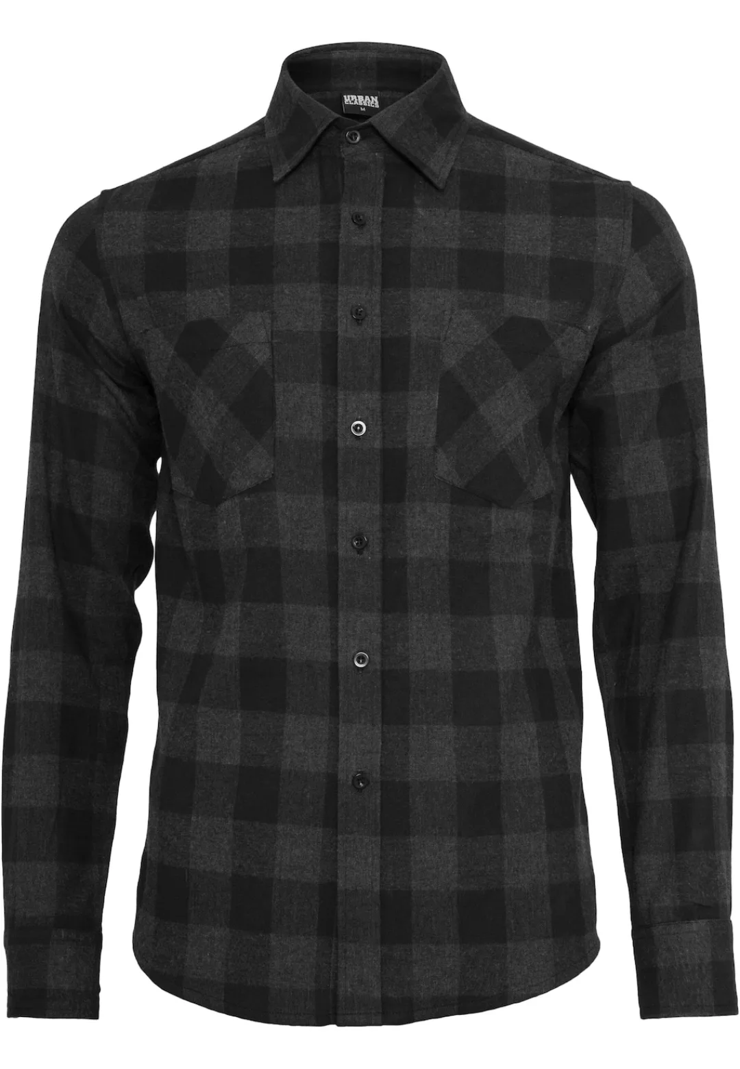 URBAN CLASSICS T-Shirt "Urban Classics Herren Checked Flanell Shirt" günstig online kaufen