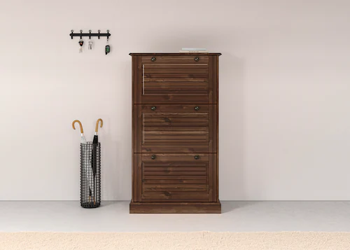 Home affaire Schuhschrank "Liotta", Mit 3 Klappen günstig online kaufen
