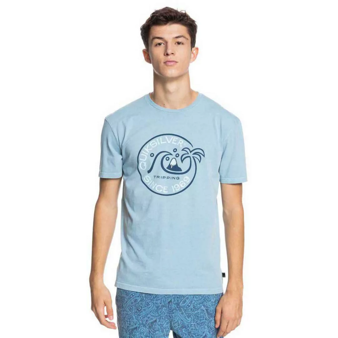 Quiksilver Into The Wide Kurzärmeliges T-shirt L Blue Heaven günstig online kaufen