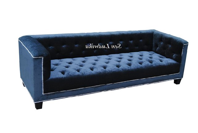 Xlmoebel Sofa Schickes Design-Sofa mit Polstern Chesterfield-Stil Sofa Couc günstig online kaufen