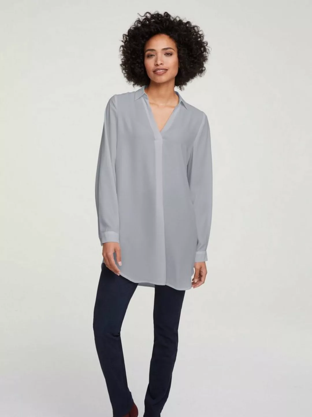 heine Klassische Bluse Longbluse günstig online kaufen