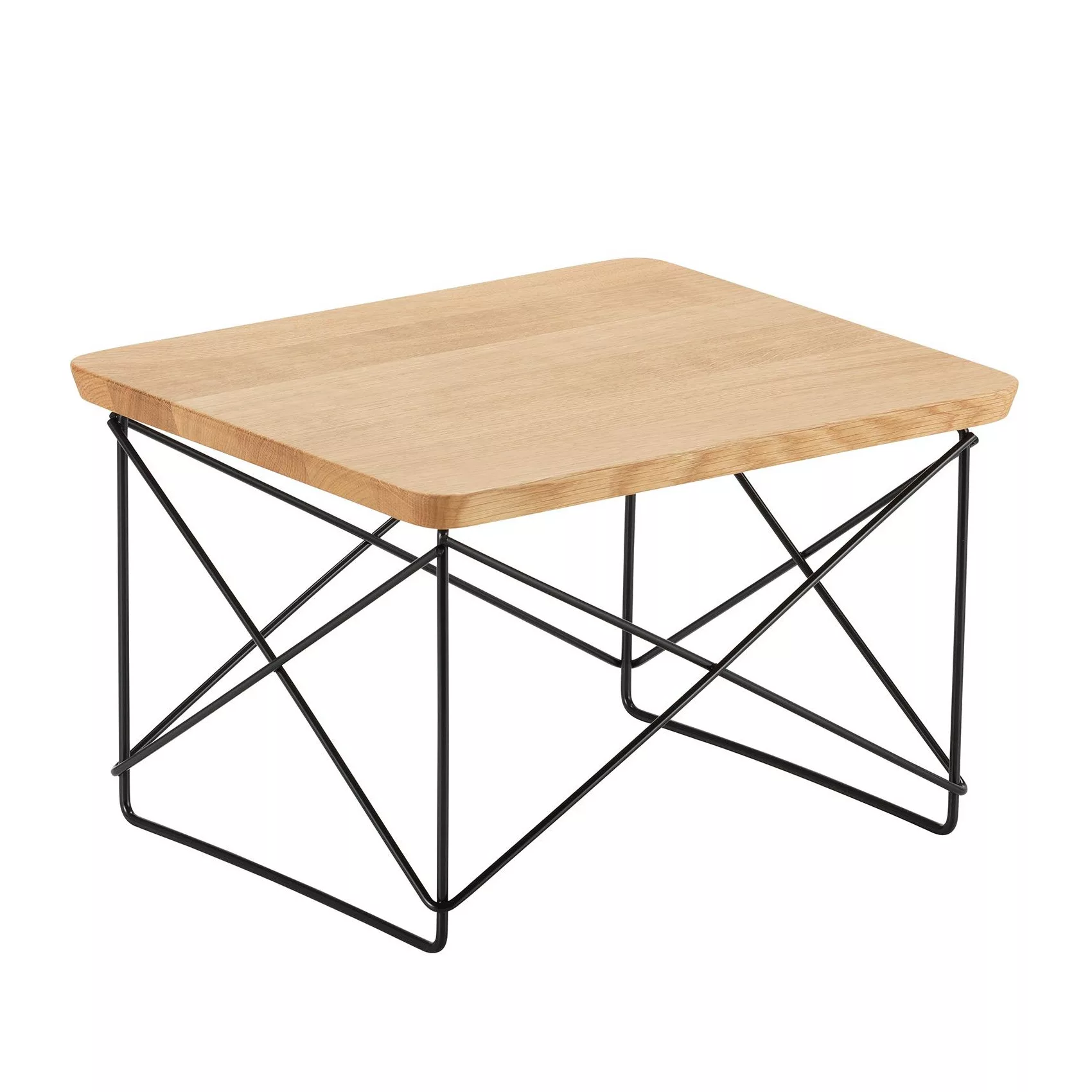 Vitra - Occasional Table LTR basic dark Beistelltisch - eiche/Tischplatte E günstig online kaufen