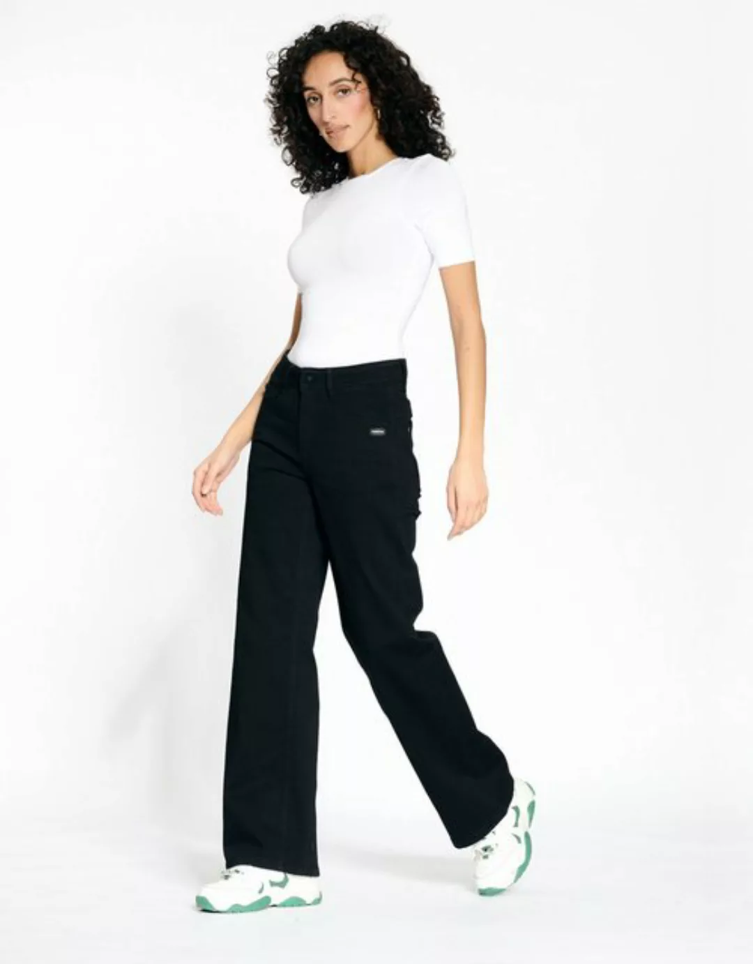 GANG Weite Jeans 94AMELIE WIDE mit Stretch günstig online kaufen