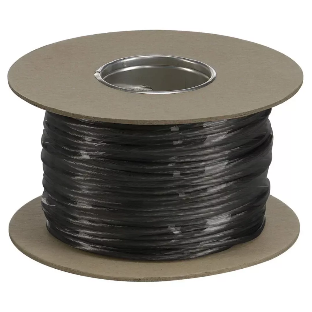 Tenseo Seilsystem, Niedervolt-Seil, 4 mm², schwarz, 100 m günstig online kaufen
