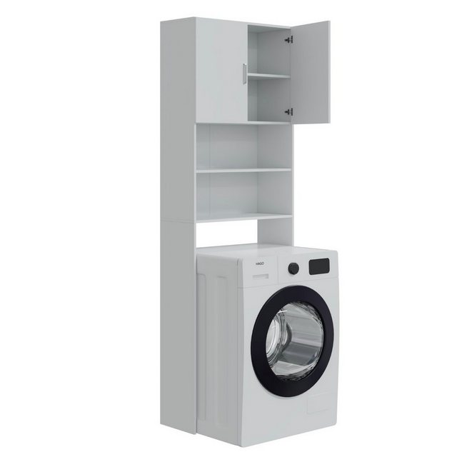 HAGO Waschmaschinenumbauschrank Waschmaschinenschrank Schrank Waschturm HWR günstig online kaufen