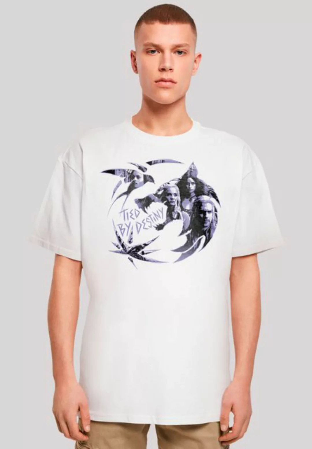 F4NT4STIC T-Shirt The Witcher Wolf Logo Premium Qualität günstig online kaufen