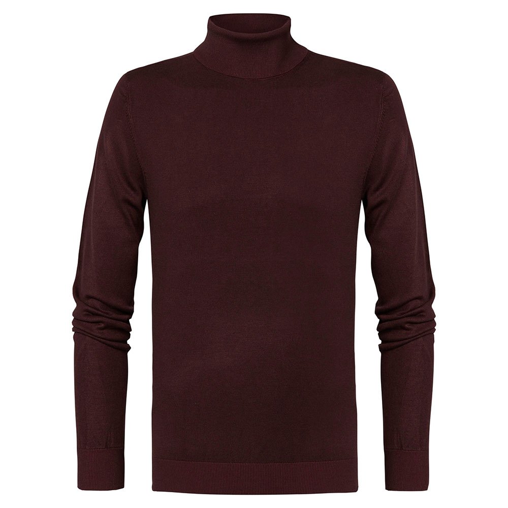 Petrol Industries Stehkragen Sweater L Burgundy günstig online kaufen