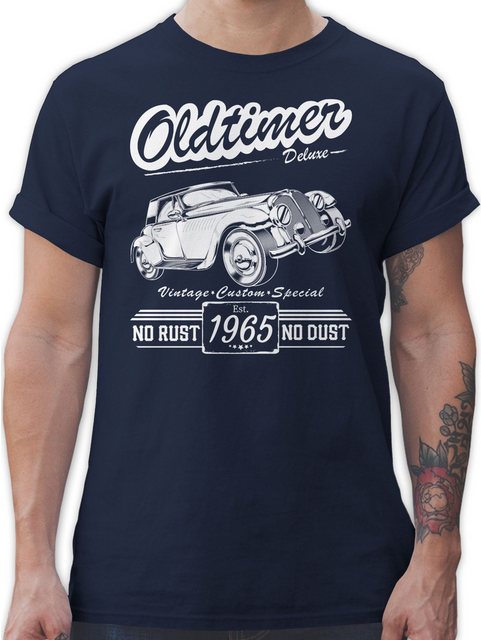 Shirtracer T-Shirt Sechzig Oldtimer Baujahr 1965 60. Geburtstag günstig online kaufen