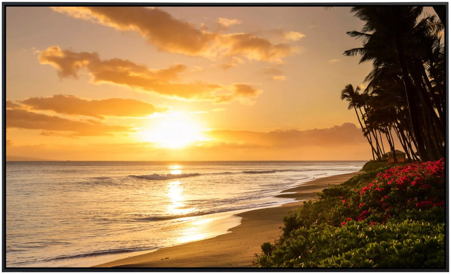 Papermoon Infrarotheizung »Kaanapali Beach Hawaii«, sehr angenehme Strahlun günstig online kaufen