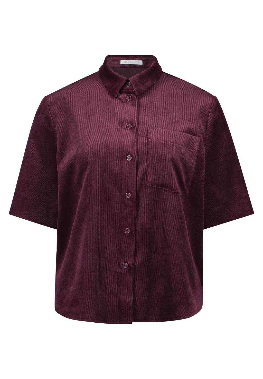 Betty&Co Hemdbluse "Betty & Co Damen Hemdbluse mit aufgesetzten Taschen" günstig online kaufen
