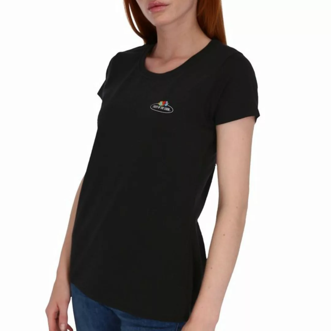 Fruit of the Loom Rundhalsshirt Damen T-Shirt mit Vintage-Logo günstig online kaufen