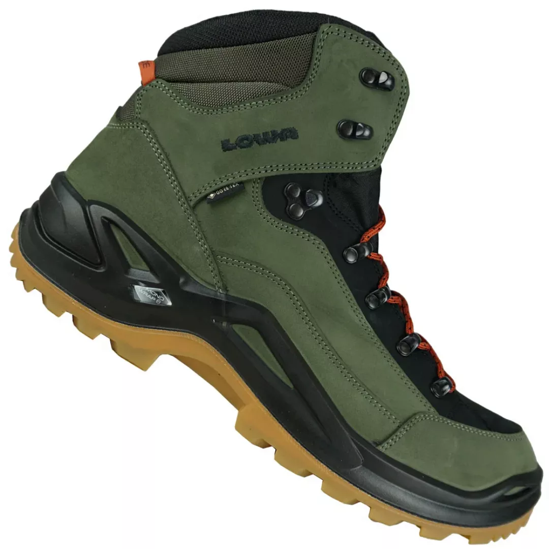 Lowa Renegade GTX Mid Forest/Orange günstig online kaufen