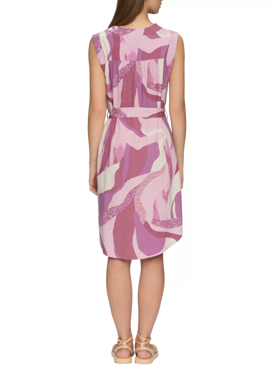 QS Sommerkleid Kleid, LILAC/PINK günstig online kaufen