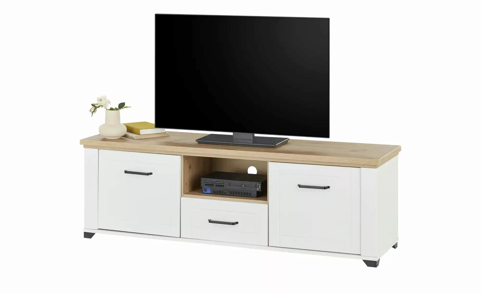 TV-Lowboard  Assenza ¦ weiß ¦ Maße (cm): B: 147 H: 47,5 T: 41.0 TV- & Media günstig online kaufen