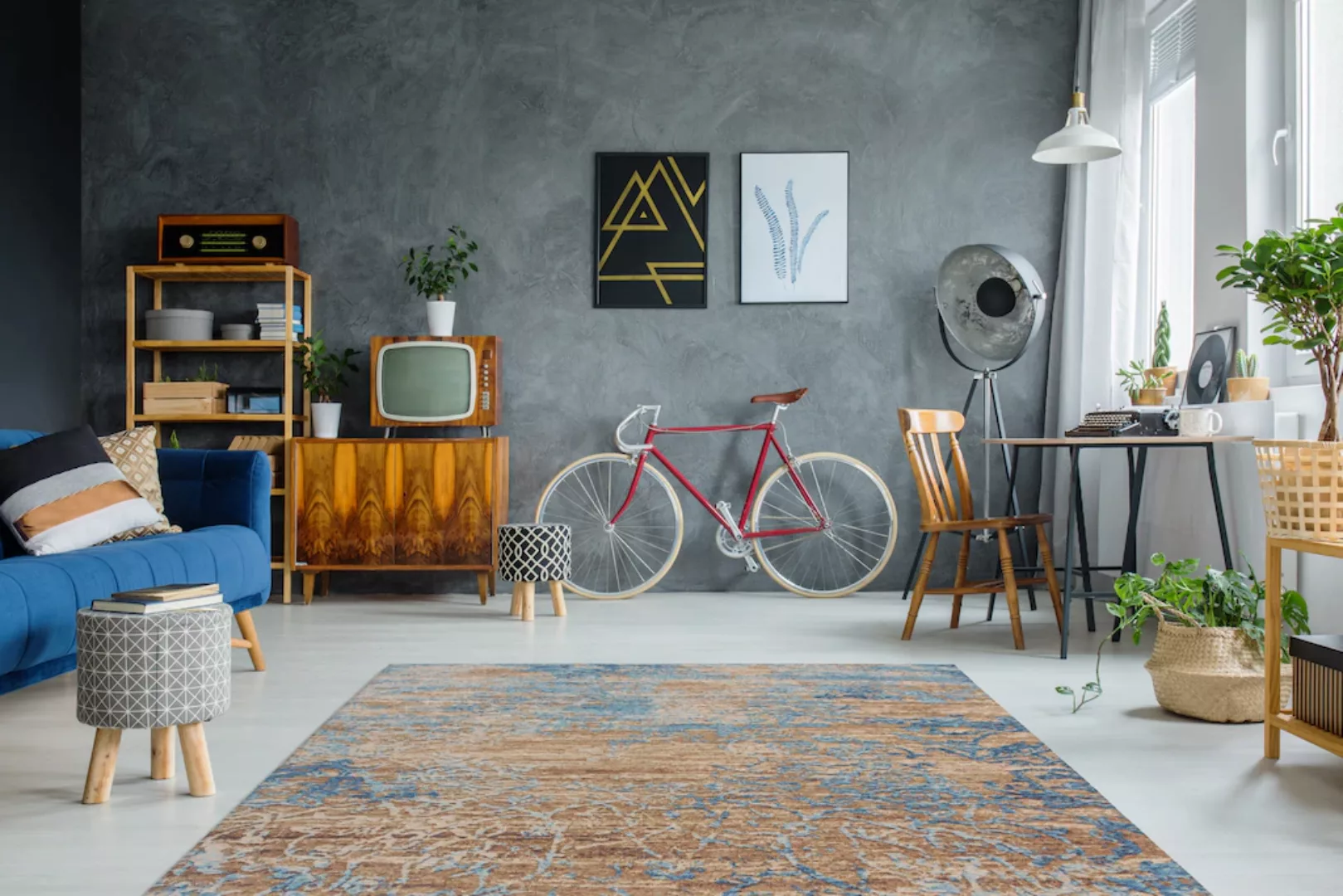 Arte Espina Teppich »Blaze 600«, rechteckig, spannendes Design,stilvolle Fa günstig online kaufen