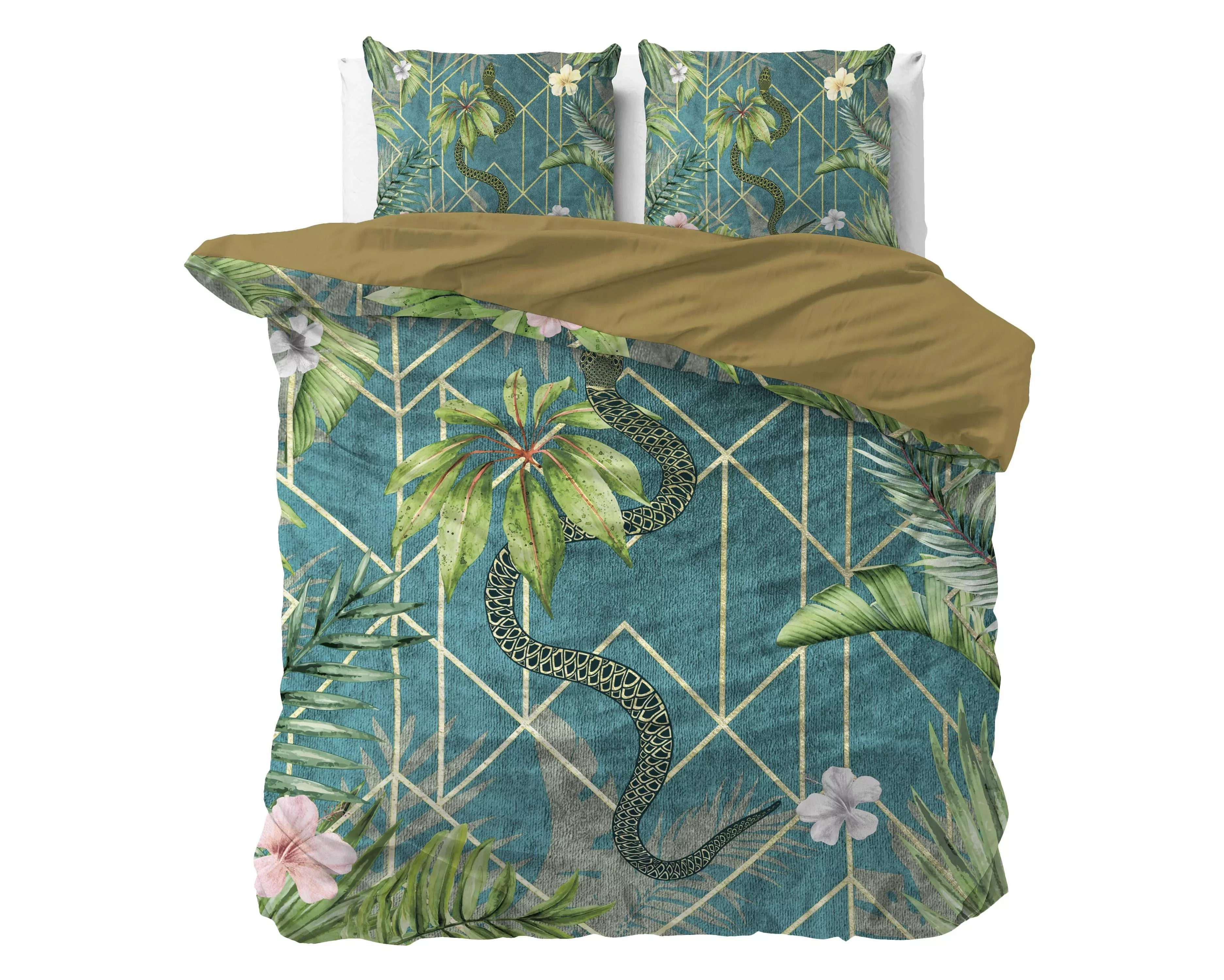 Sleeptime | Bettbezug-Set Indulge Palm günstig online kaufen