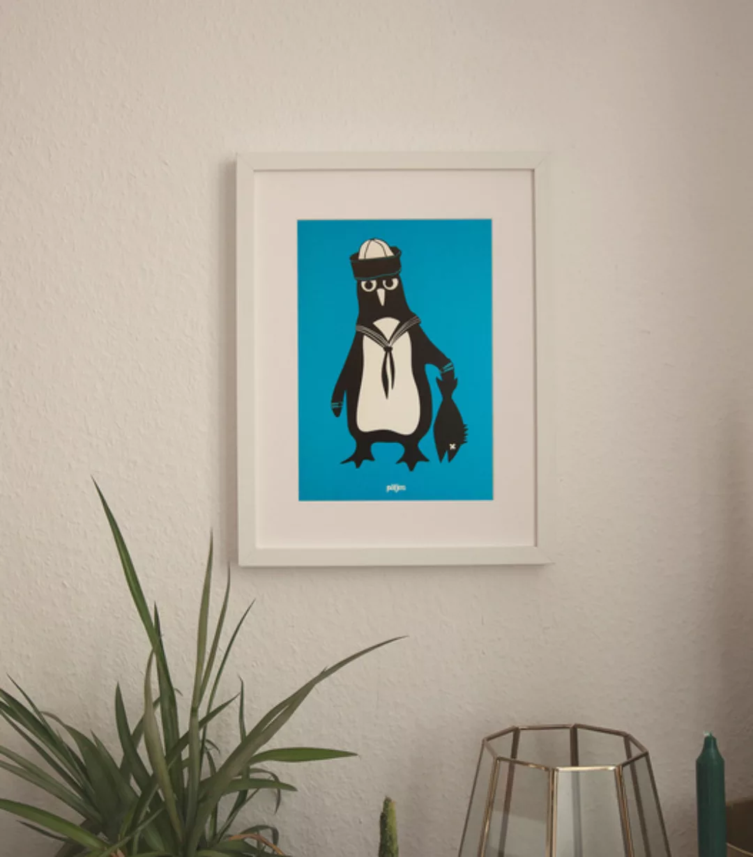 Pinguin Martin - Poster A4 günstig online kaufen