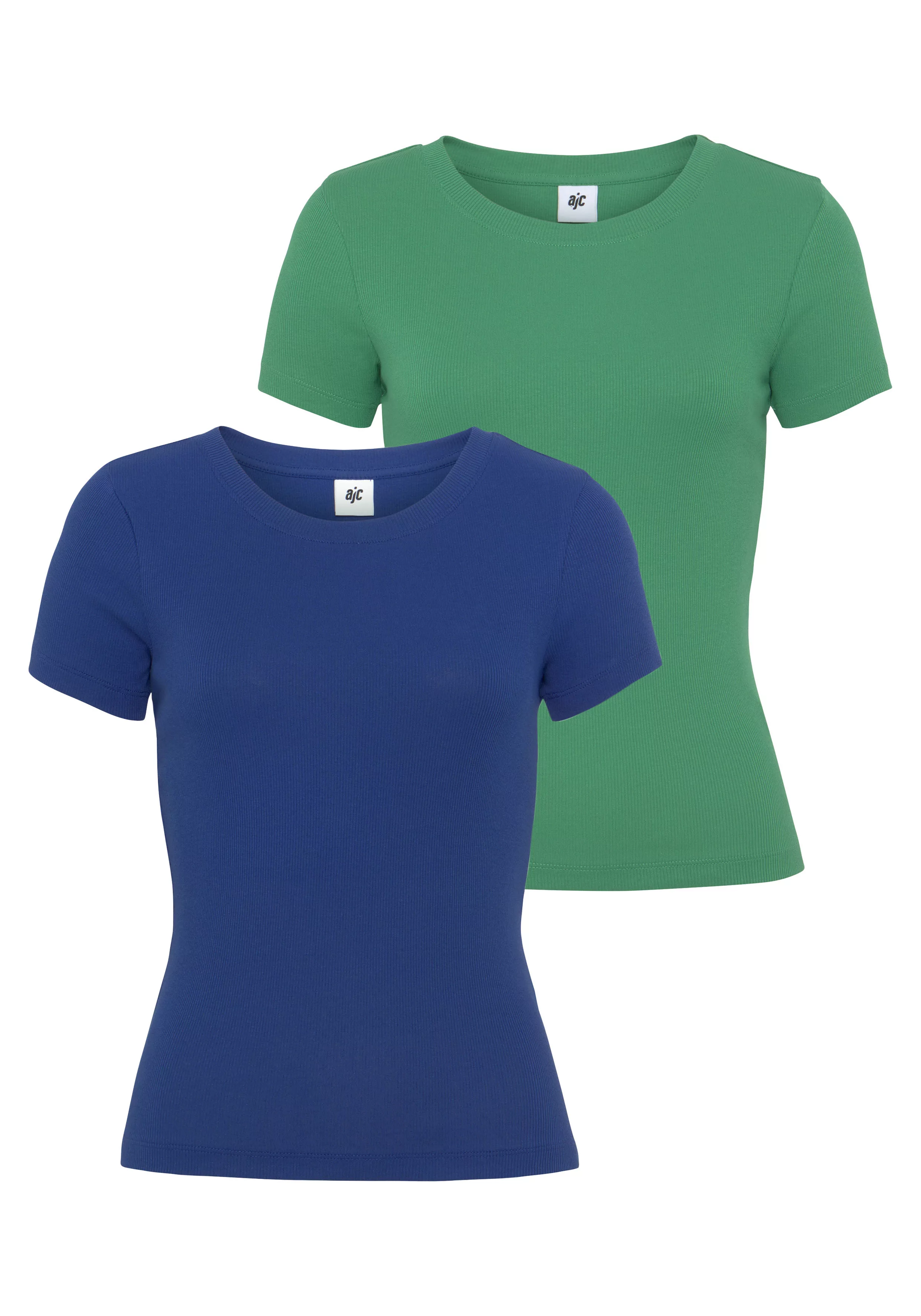 AJC T-Shirt (2-tlg) im Doppelpack - NEUE KOLLEKTION günstig online kaufen