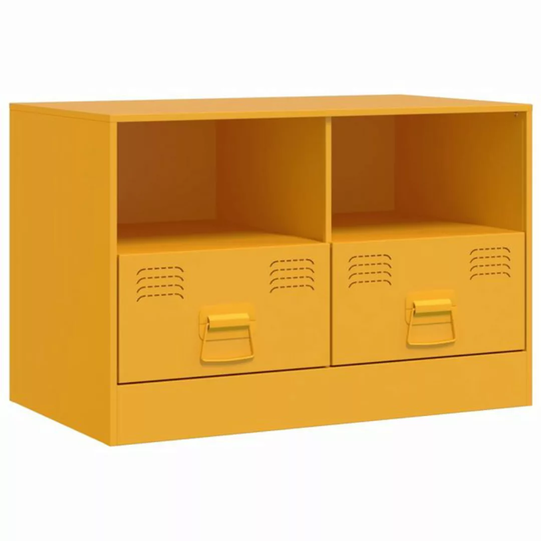 vidaXL Schrankmodule TV-Schrank Senfgelb 67x39x44 cm Stahl günstig online kaufen