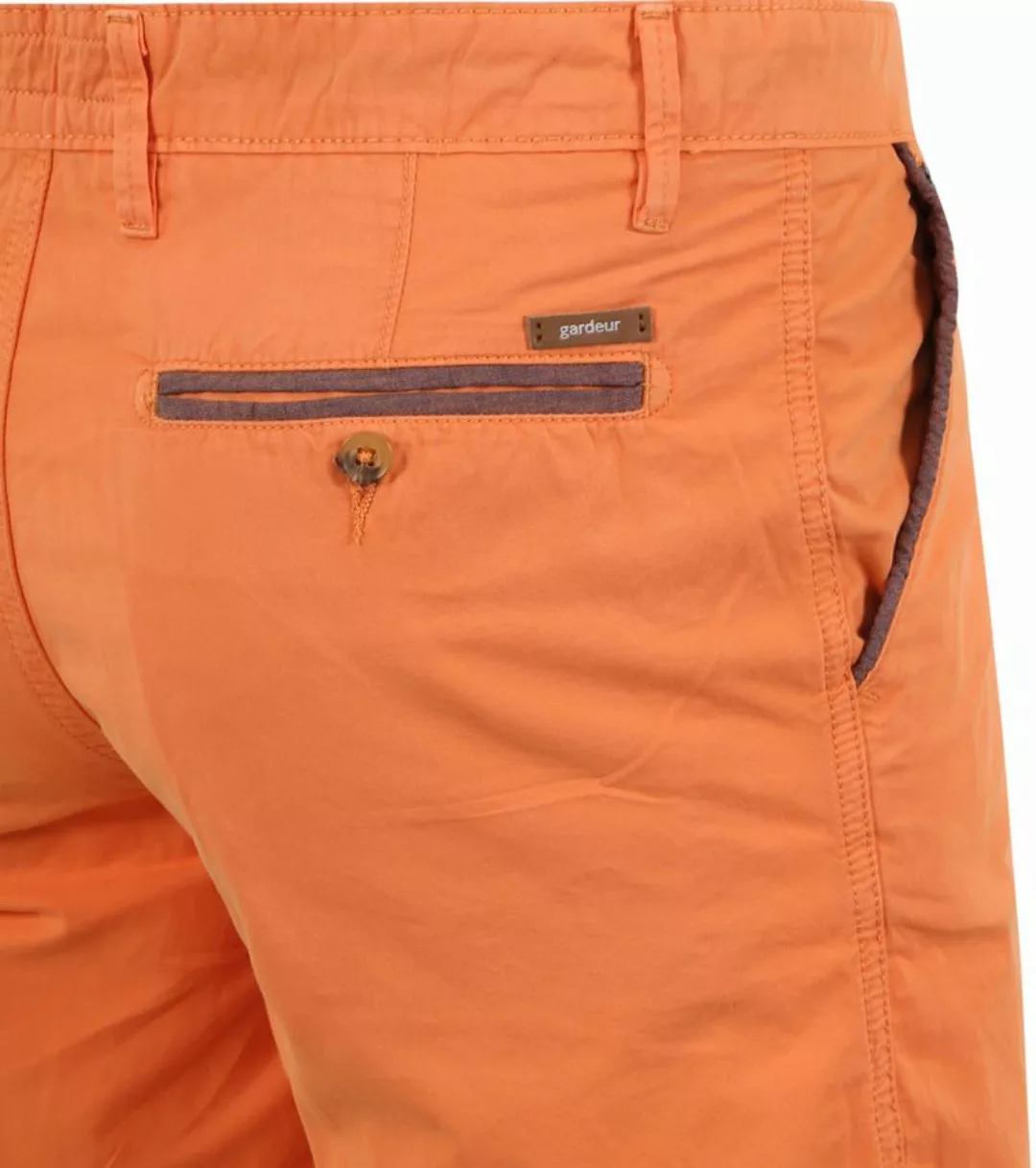 Gardeur Shorts Jasper 8 Orange - Größe 54 günstig online kaufen