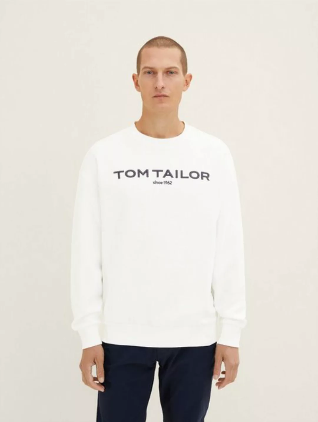 TOM TAILOR Sweatshirt Sweatshirt mit Logoprint  günstig online kaufen