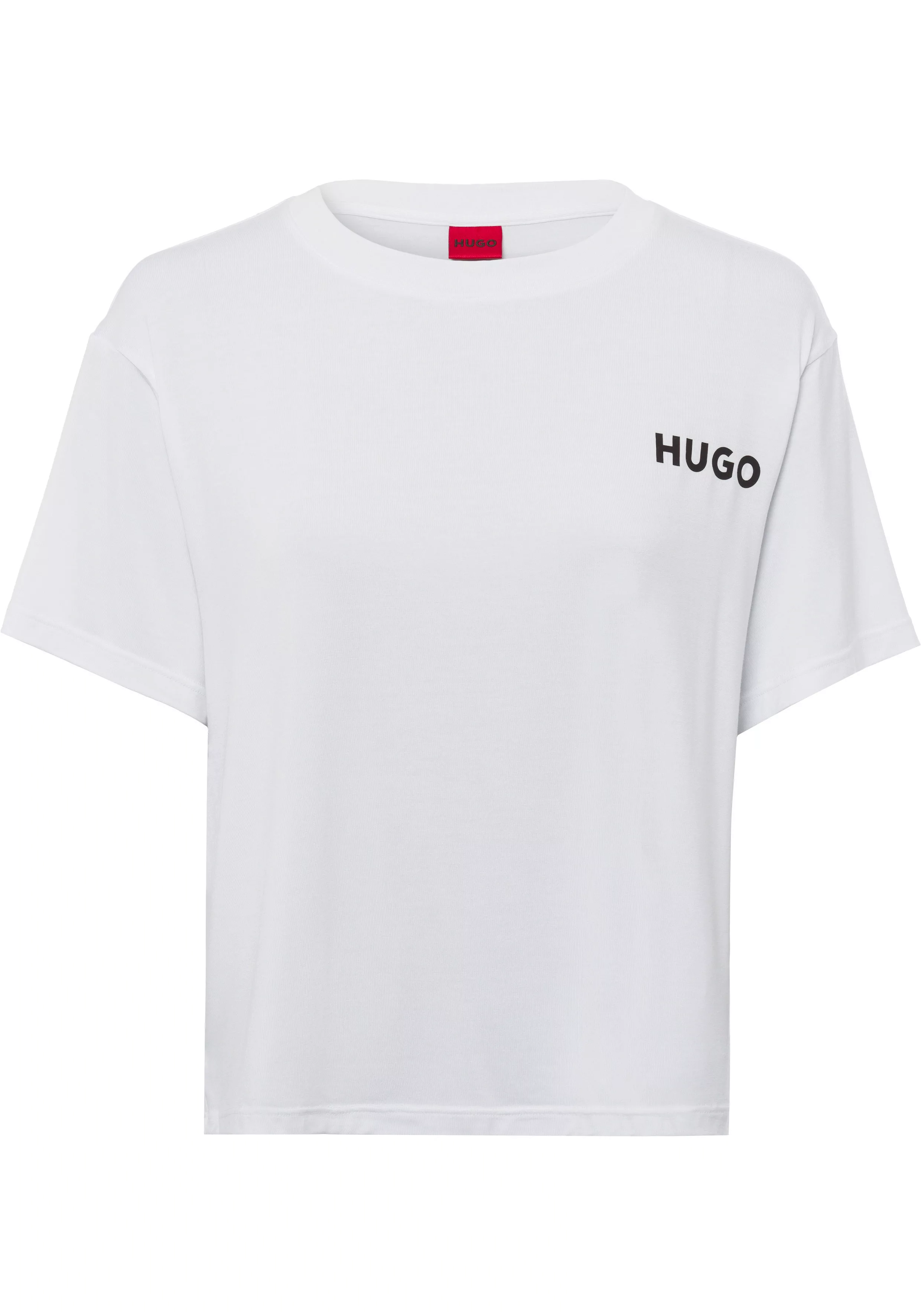 HUGO Rundhalsshirt UNITE_T-SHIRT mit Logo-Print günstig online kaufen