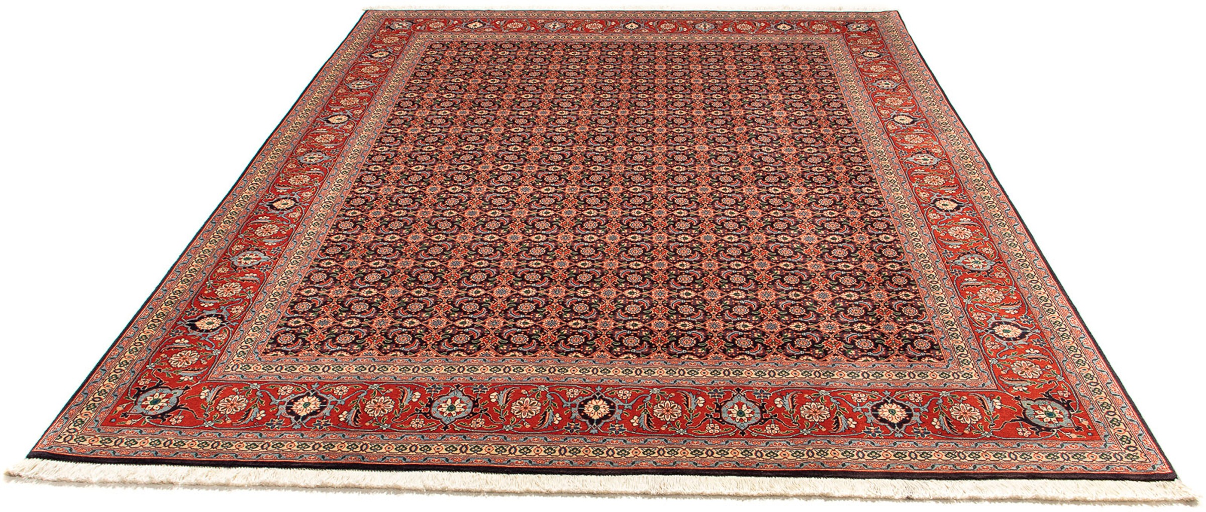 morgenland Orientteppich »Perser - Täbriz - 252 x 201 cm - dunkelblau«, rec günstig online kaufen