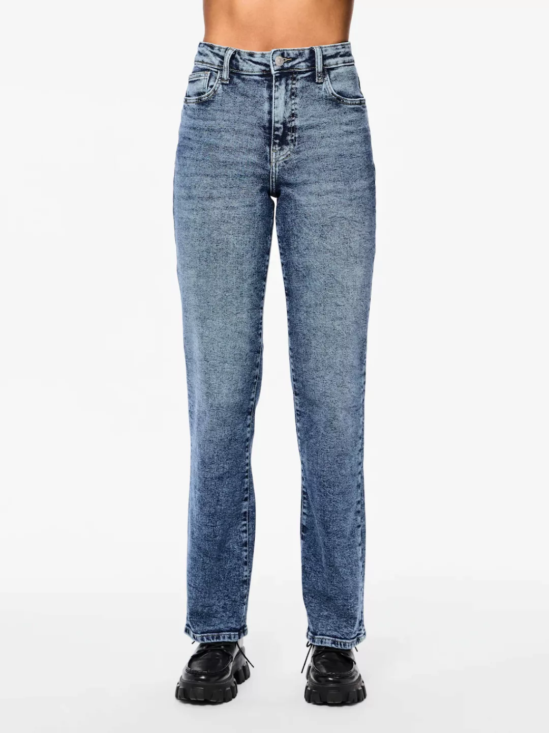 pieces Straight-Jeans PCKELLY HW STRAIGHT JEANS MB402 NOOS BC günstig online kaufen