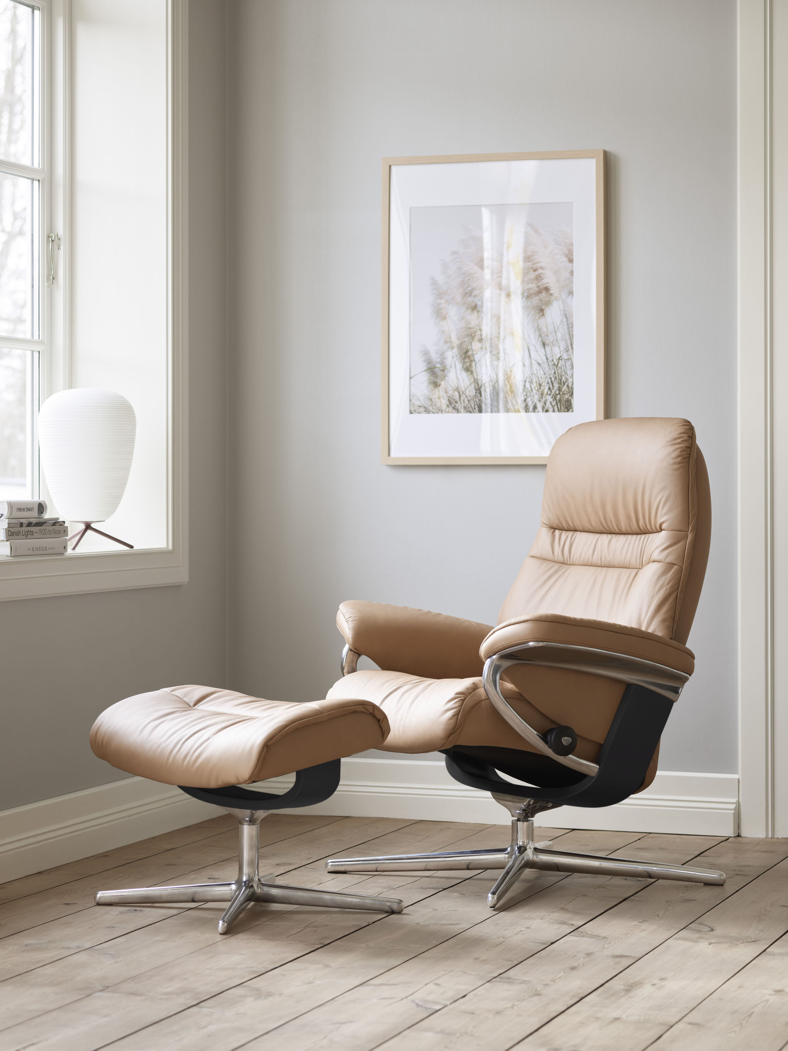 Stressless Relaxsessel "Sunrise", (Set, Relaxsessel mit Hocker), mit Hocker günstig online kaufen