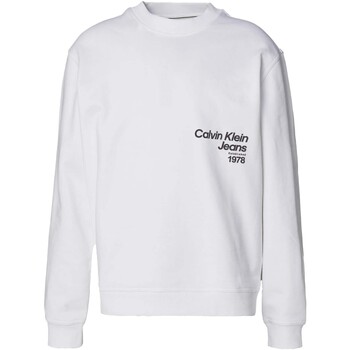 Ck Jeans  Fleecepullover Diffused Logo Crew N günstig online kaufen